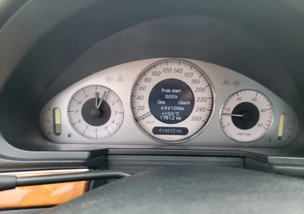 Mercedes-Benz Klasa E cena 18000 przebieg: 414692, rok produkcji 2006 z Tłuszcz małe 79